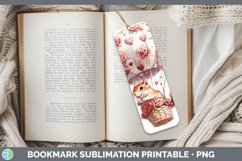 GorgeousValentine Hot Air Balloon Bookmark design.