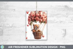 GorgeousValentine Hot Air Balloon Air Freshener design.