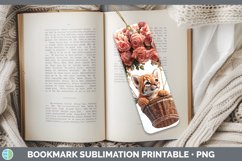 GorgeousValentine Hot Air Balloon Bookmark design.