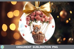 GorgeousValentine Hot Air Balloon Ornament design.