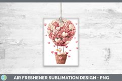 GorgeousValentine Hot Air Balloon Air Freshener design.
