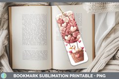 GorgeousValentine Hot Air Balloon Bookmark design.