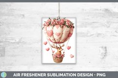 GorgeousValentine Hot Air Balloon Air Freshener design.
