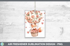 GorgeousValentine Hot Air Balloon Air Freshener design.