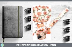GorgeousValentine Hot Air Balloon Pen Wrap design.