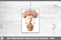 GorgeousValentine Hot Air Balloon Air Freshener design.