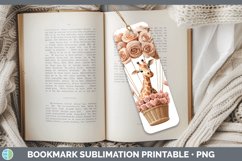 GorgeousValentine Hot Air Balloon Bookmark design.