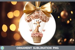 GorgeousValentine Hot Air Balloon Ornament design.