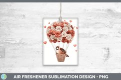 GorgeousValentine Hot Air Balloon Air Freshener design.