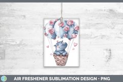 GorgeousValentine Hot Air Balloon Air Freshener design.