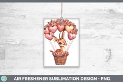 GorgeousValentine Hot Air Balloon Air Freshener design.