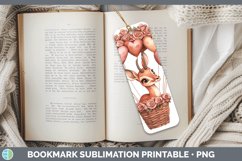 GorgeousValentine Hot Air Balloon Bookmark design.