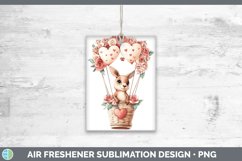 GorgeousValentine Hot Air Balloon Air Freshener design.