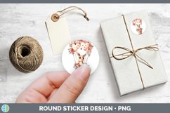 GorgeousValentine Hot Air Balloon Stickers design.