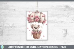 GorgeousValentine Hot Air Balloon Air Freshener design.