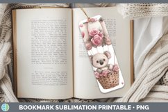 GorgeousValentine Hot Air Balloon Bookmark design.