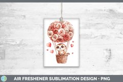 GorgeousValentine Hot Air Balloon Air Freshener design.