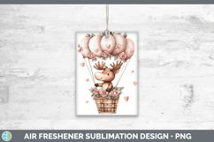GorgeousValentine Hot Air Balloon Air Freshener design.