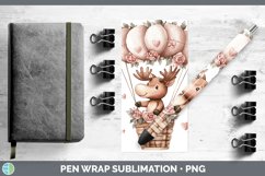 GorgeousValentine Hot Air Balloon Pen Wrap design.
