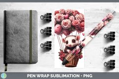 GorgeousValentine Hot Air Balloon Pen Wrap design.