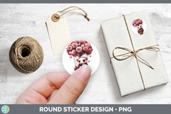 GorgeousValentine Hot Air Balloon Stickers design.