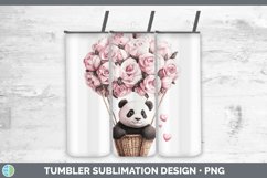 GorgeousValentine Hot Air Balloon Tumbler design.