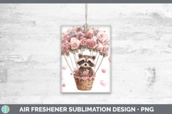GorgeousValentine Hot Air Balloon Air Freshener design.