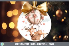 GorgeousValentine Hot Air Balloon Ornament design.