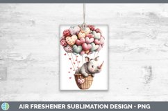 GorgeousValentine Hot Air Balloon Air Freshener design.