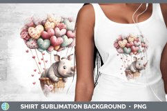 GorgeousValentine Hot Air Balloon Shirt design.