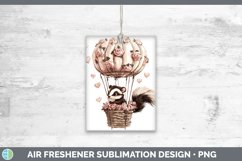 GorgeousValentine Hot Air Balloon Air Freshener design.