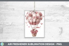 GorgeousValentine Hot Air Balloon Air Freshener design.