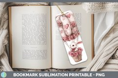 GorgeousValentine Hot Air Balloon Bookmark design.