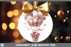 GorgeousValentine Hot Air Balloon Ornament design.