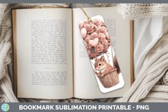 GorgeousValentine Hot Air Balloon Bookmark design.