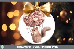 GorgeousValentine Hot Air Balloon Ornament design.