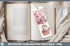 GorgeousValentine Hot Air Balloon Bookmark design.