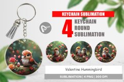 Keychain Valentine Hummingbird Product Image 1