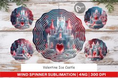 Wind Spinner Valentine Ice Castle Product Image 1