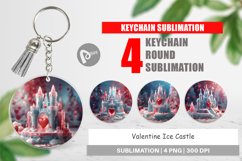 Keychain Valentine Ice Castle Product Image 1