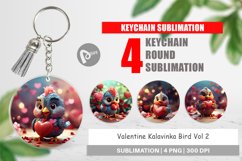 Keychain Valentine Kalavinka Bird Product Image 1