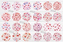 Round keychain sublimation Bundle Valentine keychain contains 115 designs with cute Watercolor Angels, Flower Hearts, Lips, Balloons, and a Flower Keychain PNG