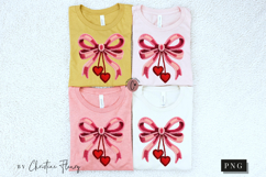 Latch Hook Yarn Valentine Coquette Bow PNG Product Image 8