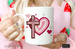 Christian Valentine PNG Latch Hook Yarn Product Image 2