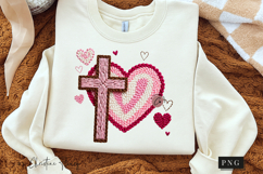 Christian Valentine PNG Latch Hook Yarn Product Image 3