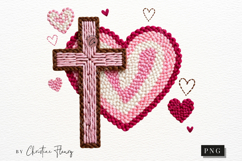 Christian Valentine PNG Latch Hook Yarn Product Image 5