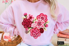 Latch Hook Yarn Valentine Heart PNG Product Image 11