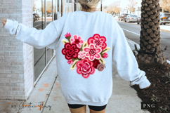 Latch Hook Yarn Valentine Heart PNG Product Image 6