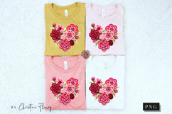 Latch Hook Yarn Valentine Heart PNG Product Image 8