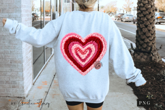 Latch Hook Yarn Valentine Heart PNG Product Image 6